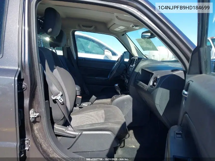 1C4NJPFB9HD184699 2017 Jeep Patriot Latitude Fwd