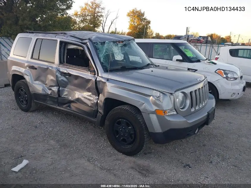 1C4NJPBA0HD134433 2017 Jeep Patriot Sport Fwd