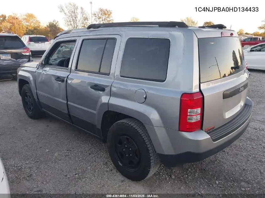 1C4NJPBA0HD134433 2017 Jeep Patriot Sport Fwd