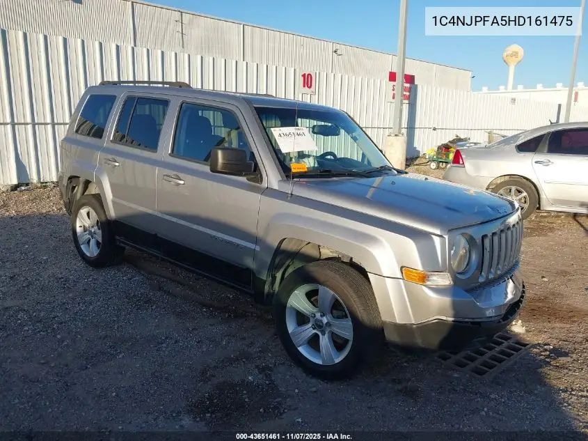 1C4NJPFA5HD161475 2017 Jeep Patriot Latitude Fwd