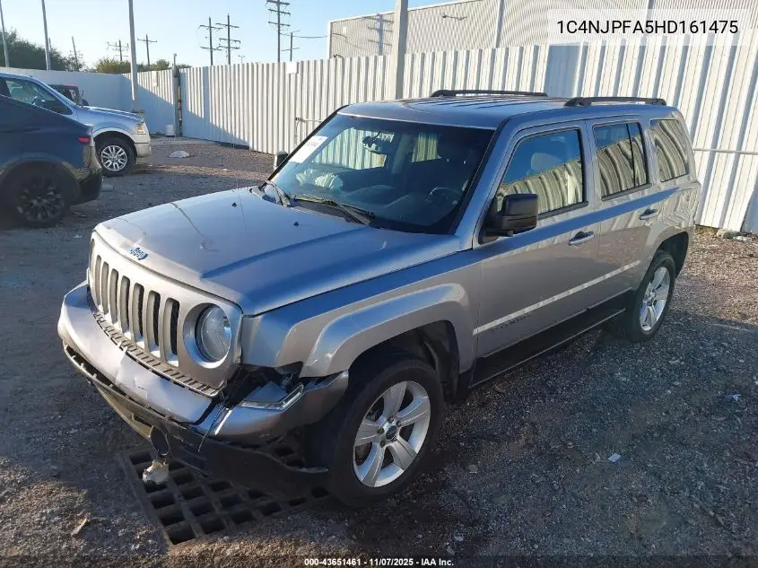1C4NJPFA5HD161475 2017 Jeep Patriot Latitude Fwd