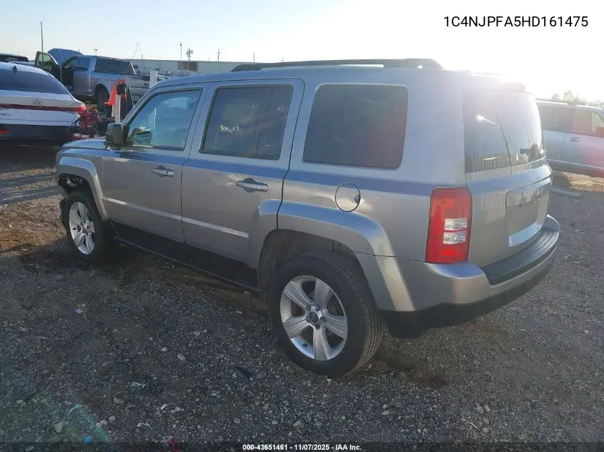 1C4NJPFA5HD161475 2017 Jeep Patriot Latitude Fwd
