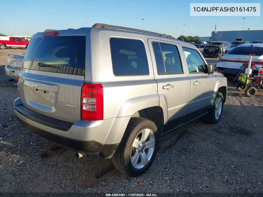 1C4NJPFA5HD161475 2017 Jeep Patriot Latitude Fwd