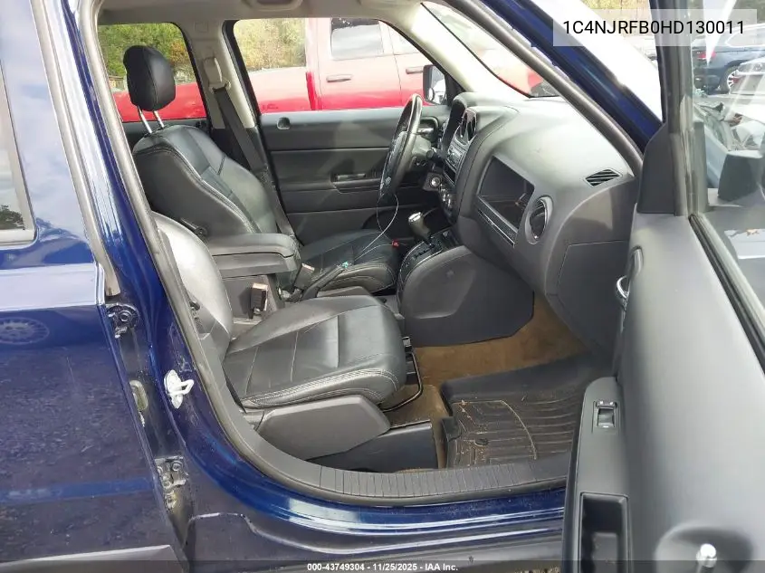 1C4NJRFB0HD130011 2017 Jeep Patriot High Altitude 4X4