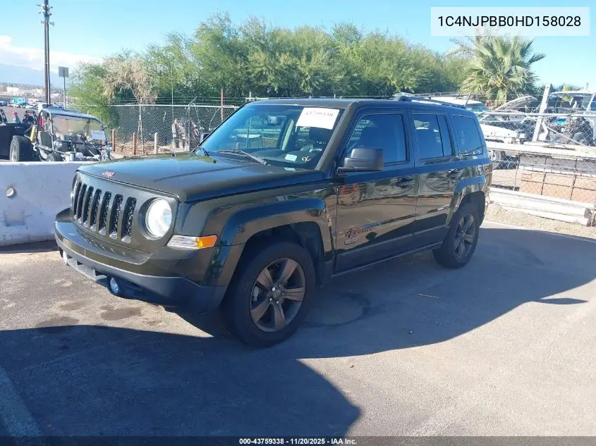1C4NJPBB0HD158028 2017 Jeep Patriot 75Th Anniversary Edition Fwd