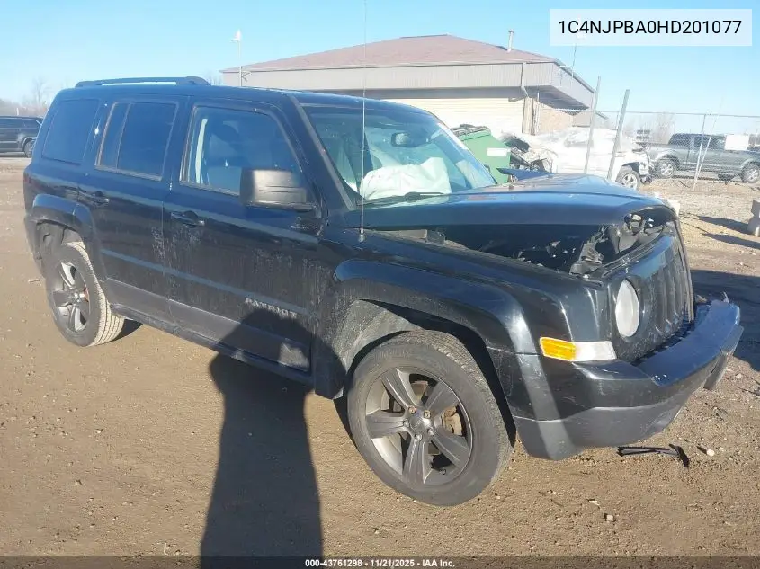 1C4NJPBA0HD201077 2017 Jeep Patriot Sport Se Fwd