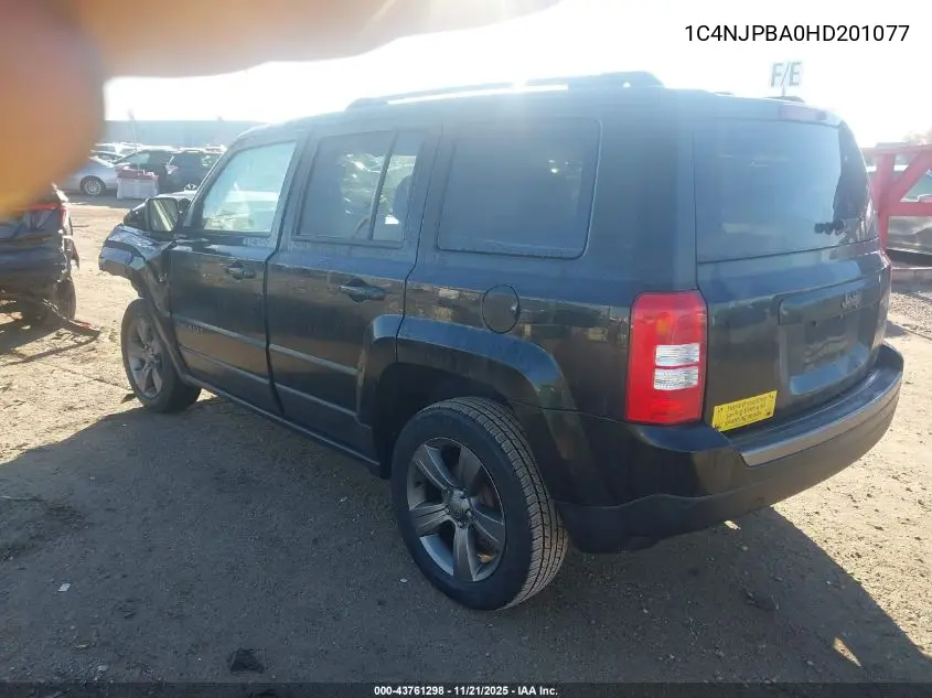 1C4NJPBA0HD201077 2017 Jeep Patriot Sport Se Fwd