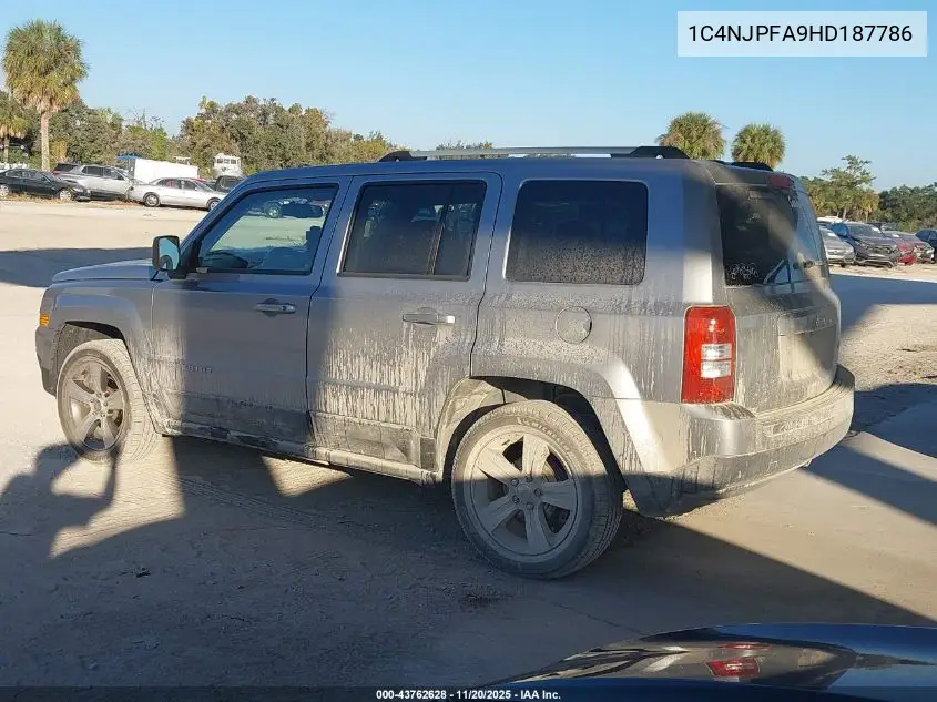 1C4NJPFA9HD187786 2017 Jeep Patriot High Altitude Fwd