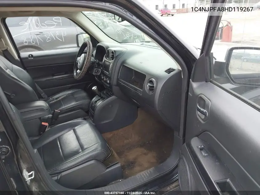 1C4NJPFA8HD119267 2017 Jeep Patriot High Altitude Fwd