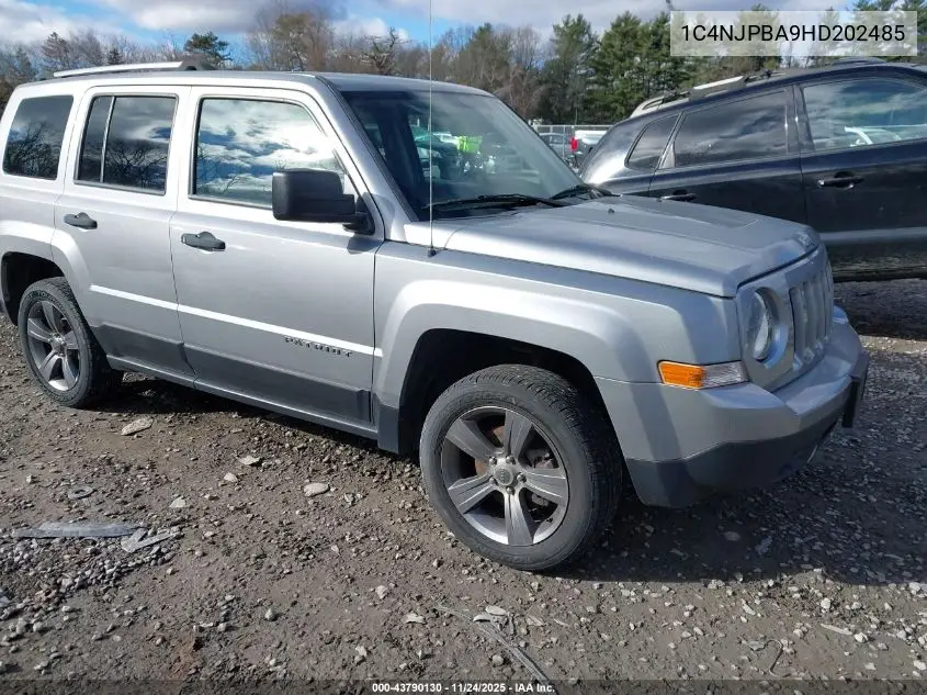 1C4NJPBA9HD202485 2017 Jeep Patriot Sport Se Fwd