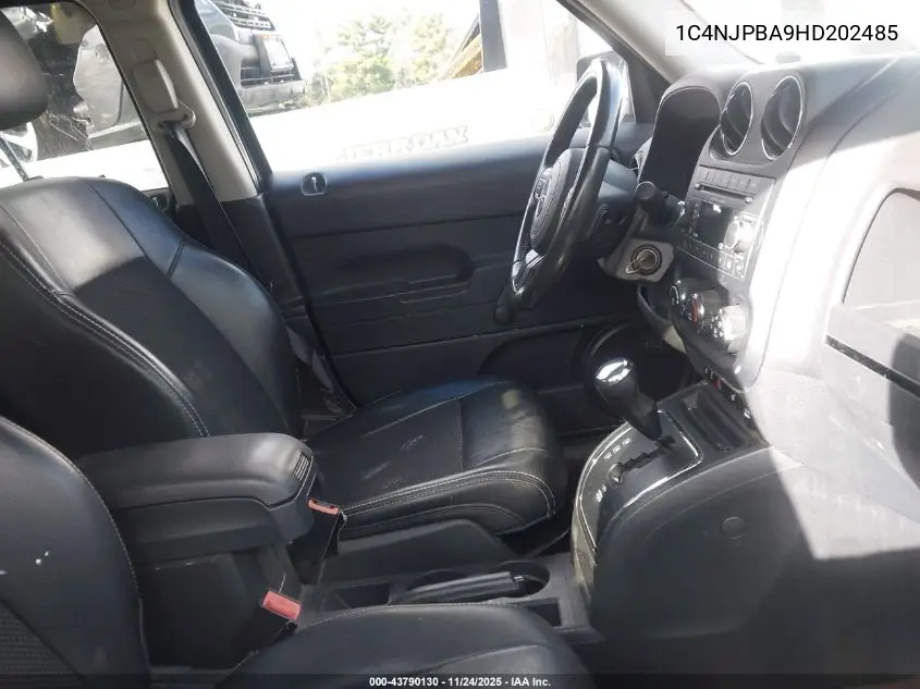 1C4NJPBA9HD202485 2017 Jeep Patriot Sport Se Fwd
