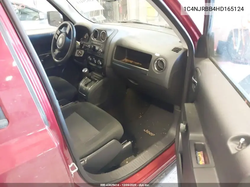 1C4NJRBB4HD165124 2017 Jeep Patriot Sport 4X4