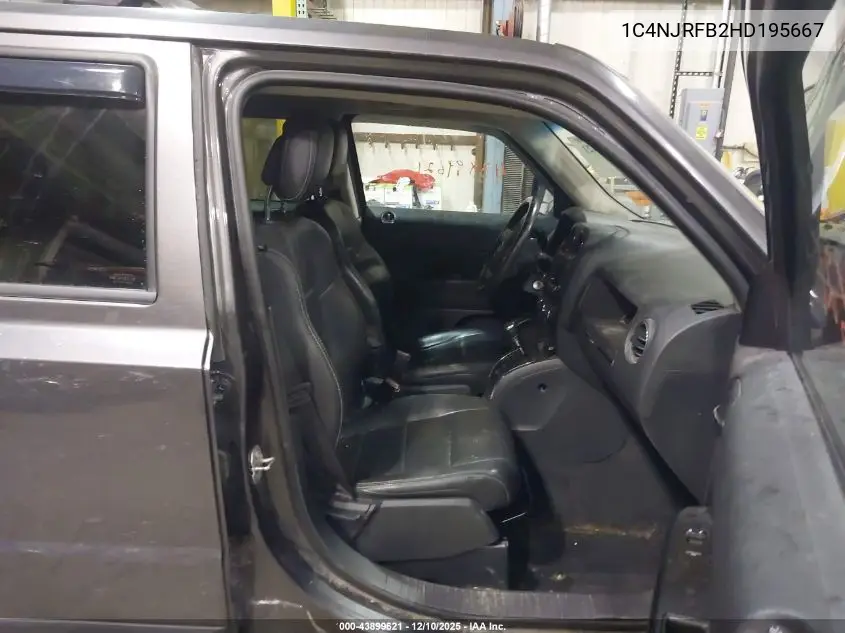 1C4NJRFB2HD195667 2017 Jeep Patriot High Altitude 4X4