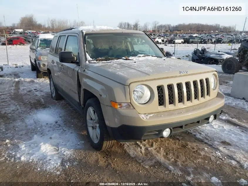 1C4NJPFA6HD161260 2017 Jeep Patriot Latitude Fwd