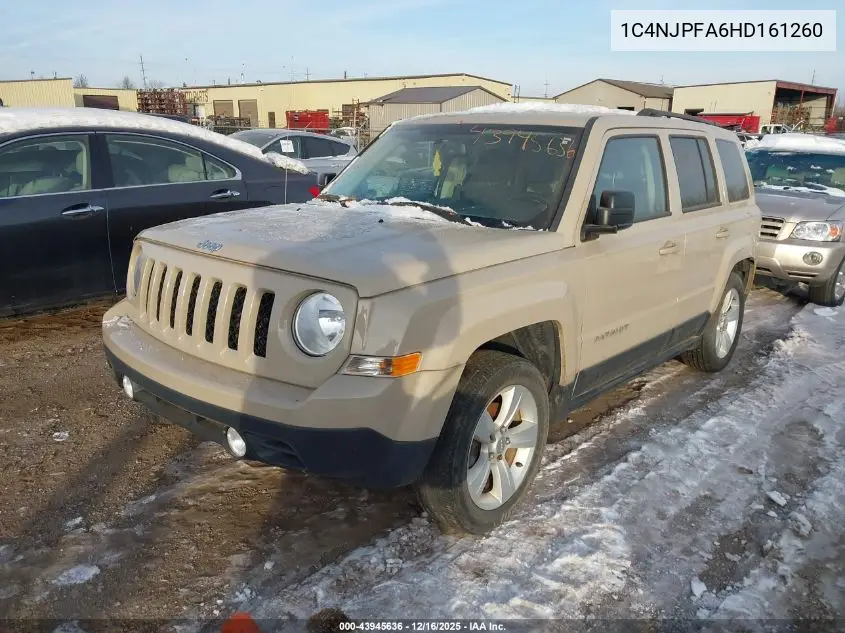 1C4NJPFA6HD161260 2017 Jeep Patriot Latitude Fwd