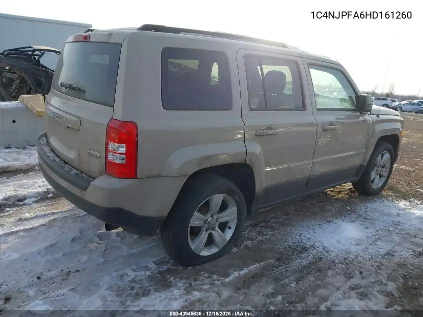 1C4NJPFA6HD161260 2017 Jeep Patriot Latitude Fwd