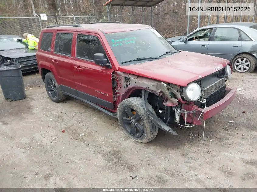 1C4NJRBB2HD152226 2017 Jeep Patriot Sport 4X4