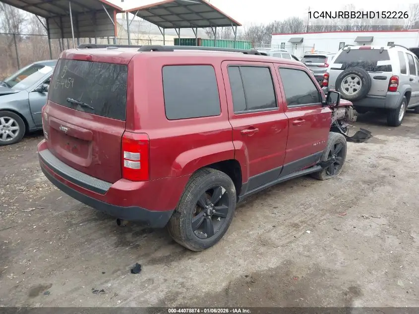 1C4NJRBB2HD152226 2017 Jeep Patriot Sport 4X4