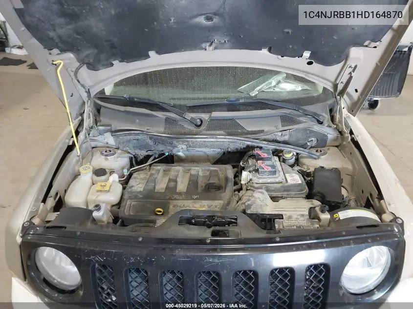 1C4NJRBB1HD164870 2017 Jeep Patriot Sport 4X4