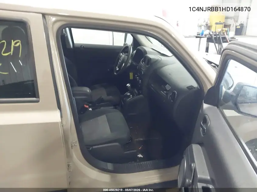 1C4NJRBB1HD164870 2017 Jeep Patriot Sport 4X4