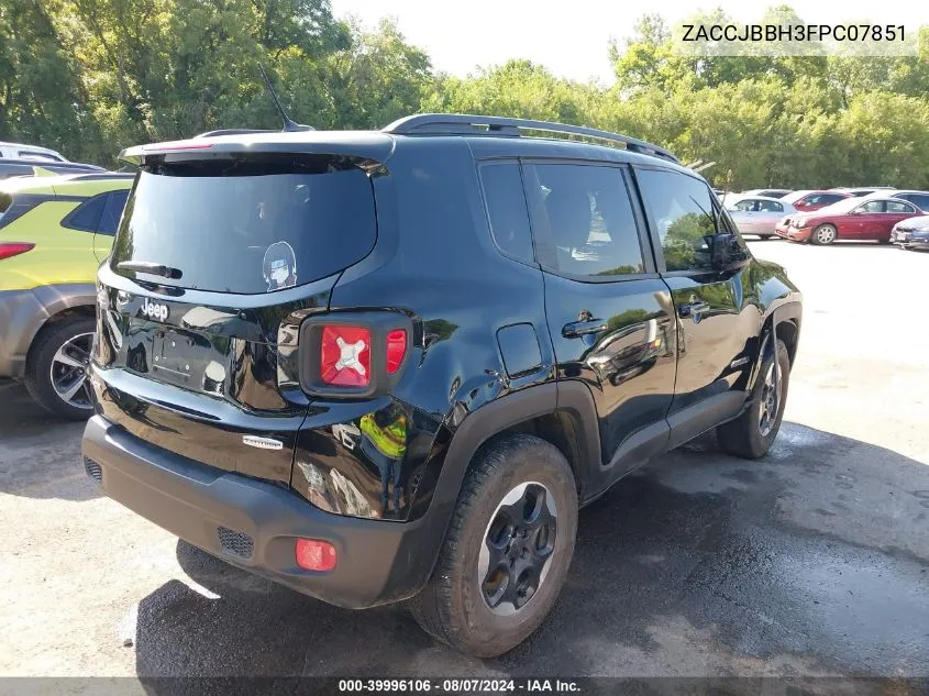 ZACCJBBH3FPC07851 2015 Jeep Renegade Latitude