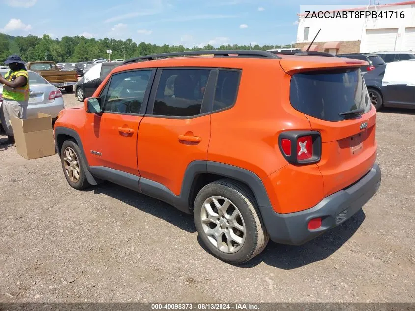 ZACCJABT8FPB41716 2015 Jeep Renegade Latitude