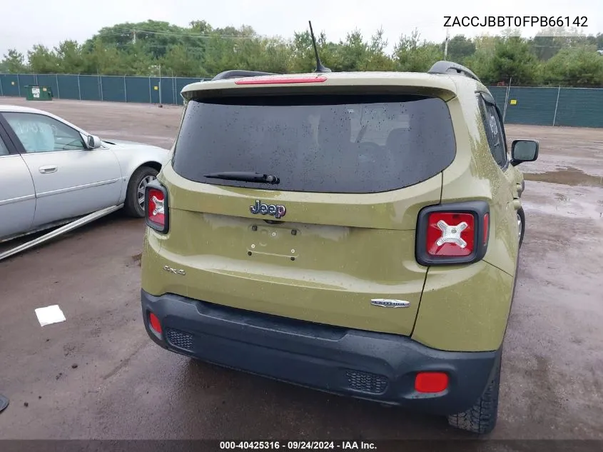 ZACCJBBT0FPB66142 2015 Jeep Renegade Latitude