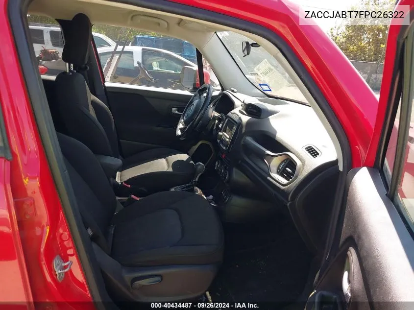 ZACCJABT7FPC26322 2015 Jeep Renegade Latitude