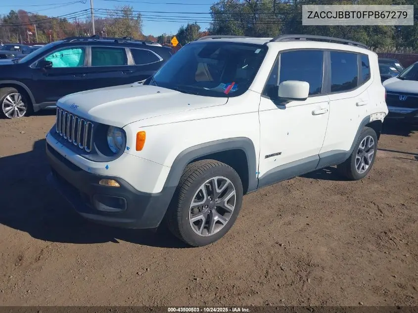 ZACCJBBT0FPB67279 2015 Jeep Renegade Latitude