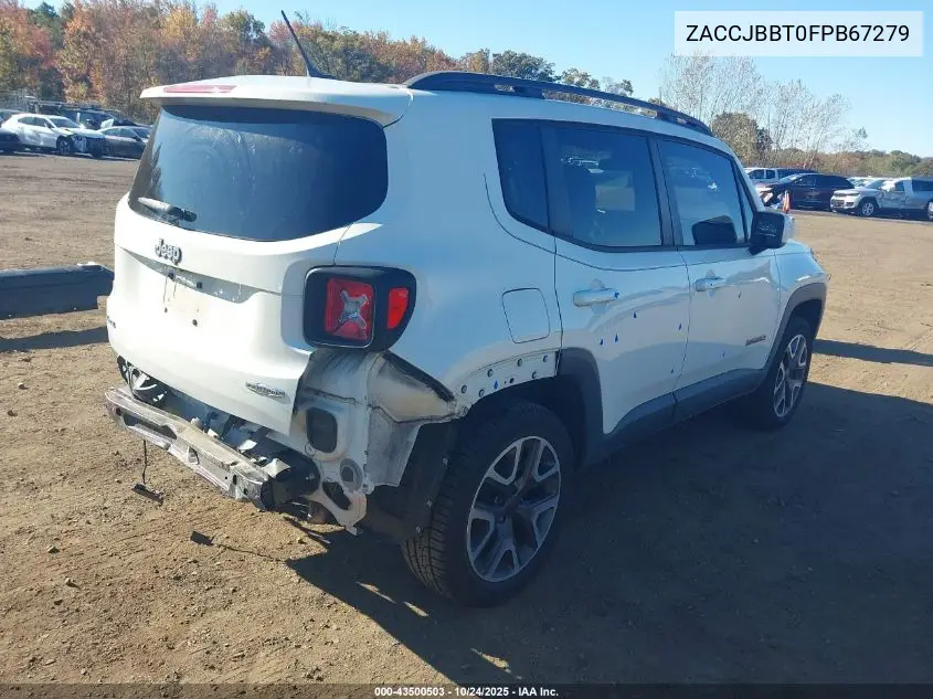 ZACCJBBT0FPB67279 2015 Jeep Renegade Latitude