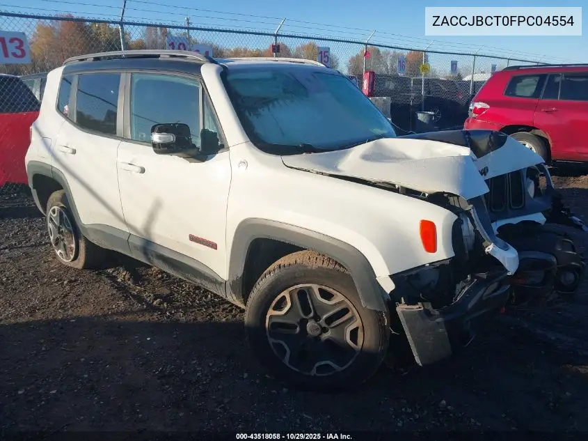 ZACCJBCT0FPC04554 2015 Jeep Renegade Trailhawk