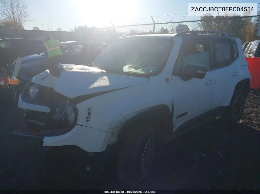 ZACCJBCT0FPC04554 2015 Jeep Renegade Trailhawk
