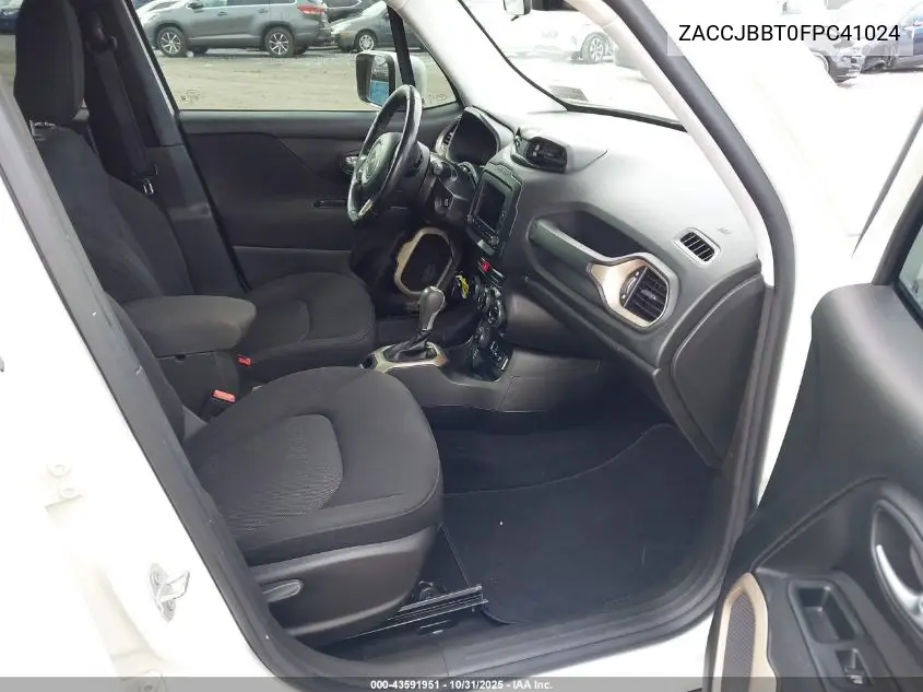 ZACCJBBT0FPC41024 2015 Jeep Renegade Latitude