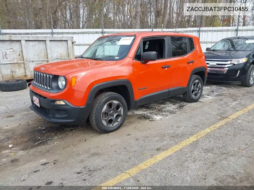 ZACCJBAT3FPC30455 2015 Jeep Renegade Sport