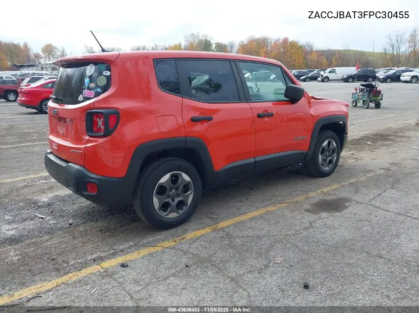 ZACCJBAT3FPC30455 2015 Jeep Renegade Sport