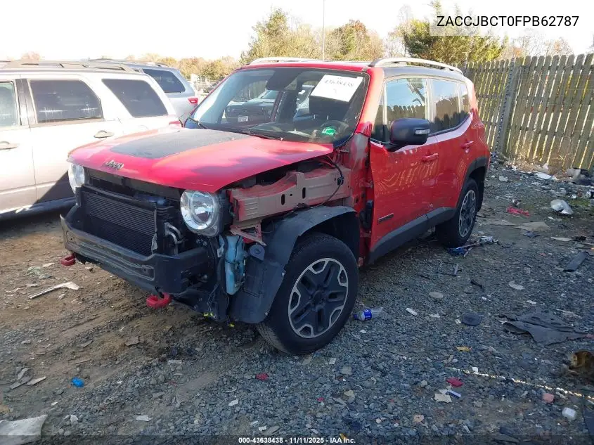 ZACCJBCT0FPB62787 2015 Jeep Renegade Trailhawk