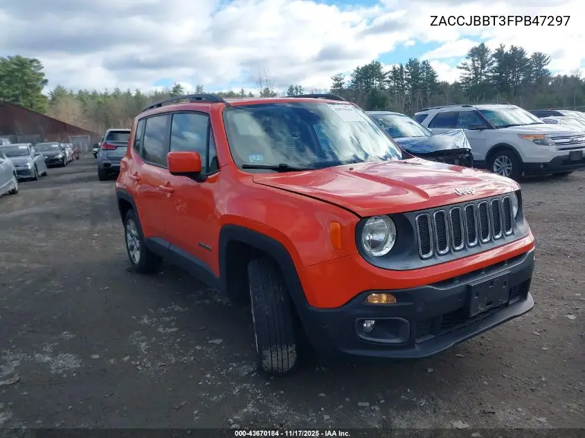 ZACCJBBT3FPB47297 2015 Jeep Renegade Latitude