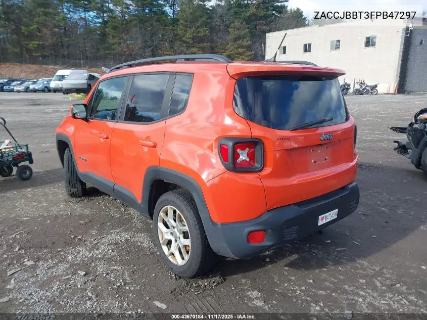 ZACCJBBT3FPB47297 2015 Jeep Renegade Latitude