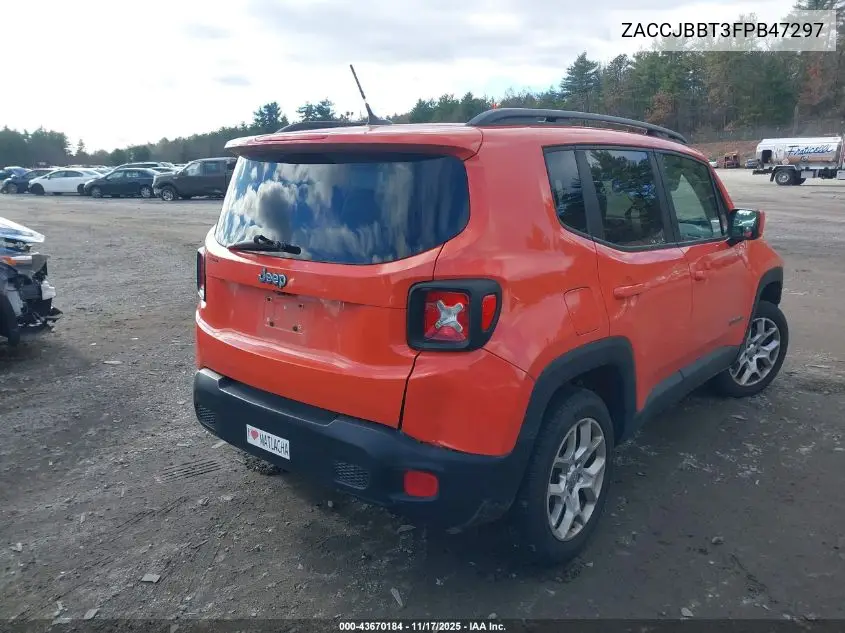 ZACCJBBT3FPB47297 2015 Jeep Renegade Latitude