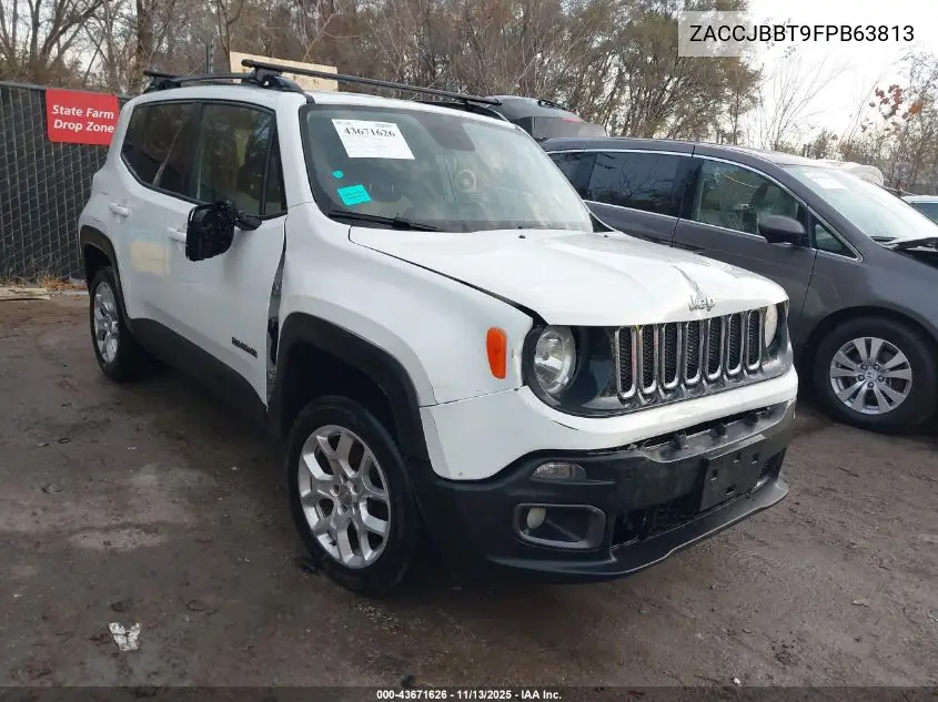 ZACCJBBT9FPB63813 2015 Jeep Renegade Latitude