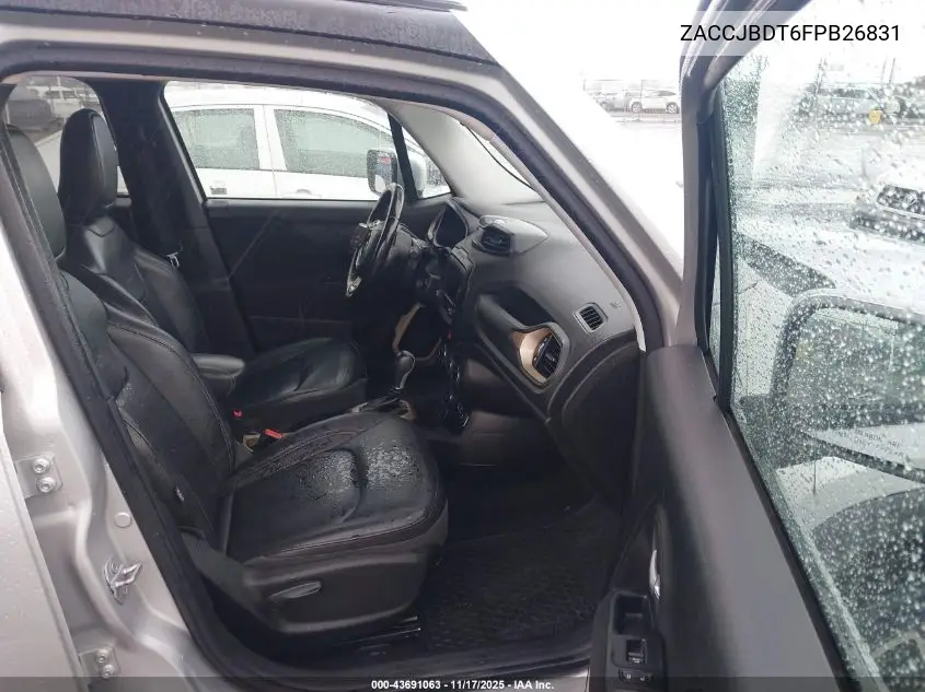 ZACCJBDT6FPB26831 2015 Jeep Renegade Limited