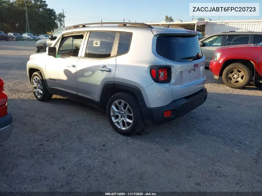 ZACCJABT6FPC20723 2015 Jeep Renegade Latitude