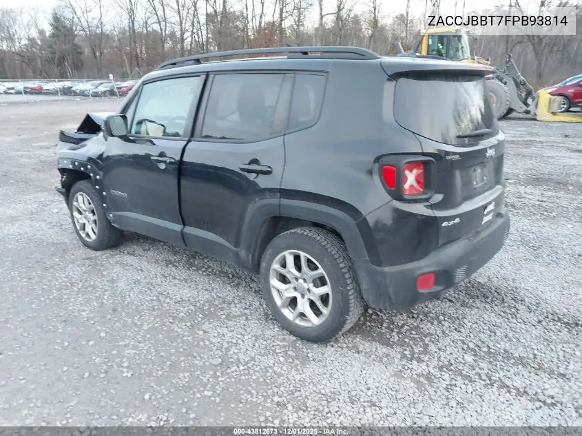 ZACCJBBT7FPB93814 2015 Jeep Renegade Latitude