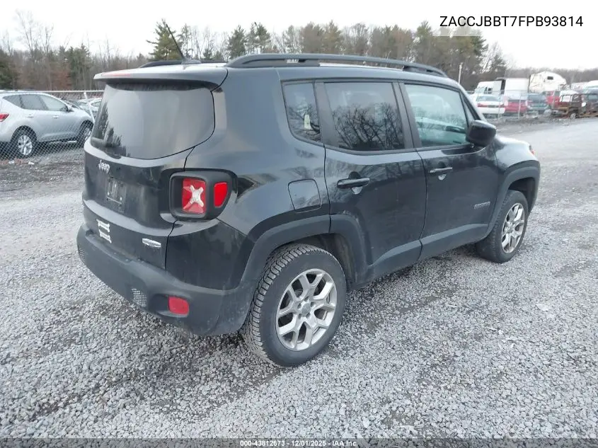 ZACCJBBT7FPB93814 2015 Jeep Renegade Latitude