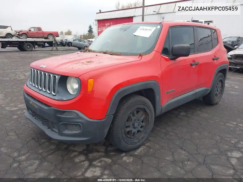ZACCJAAHXFPC05459 2015 Jeep Renegade Sport