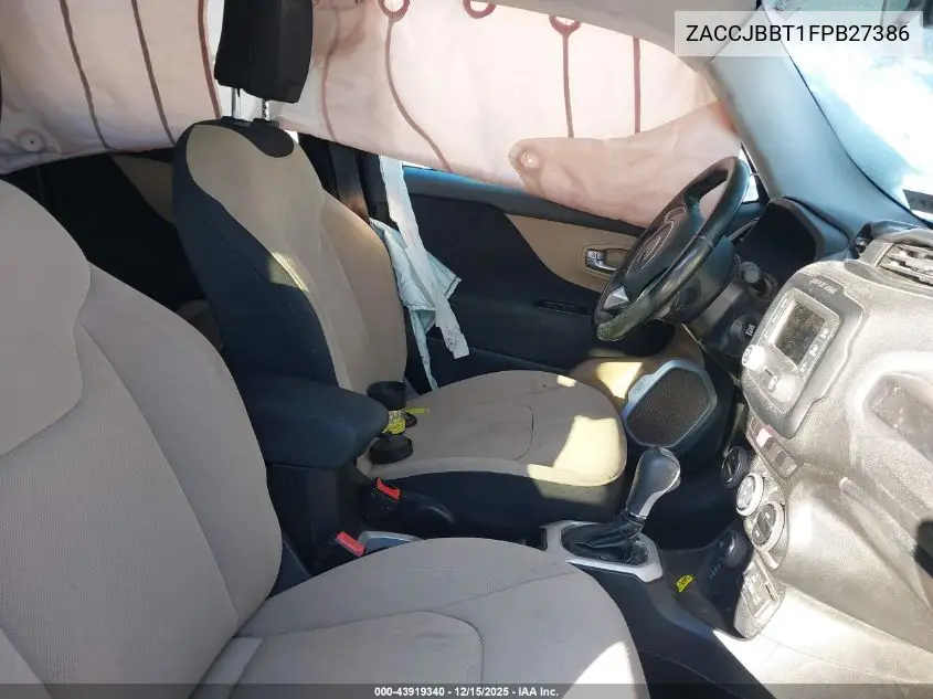 ZACCJBBT1FPB27386 2015 Jeep Renegade Latitude