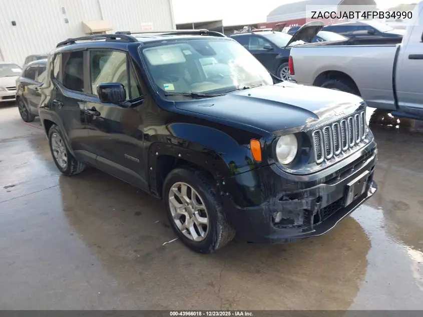 ZACCJABT4FPB34990 2015 Jeep Renegade Latitude