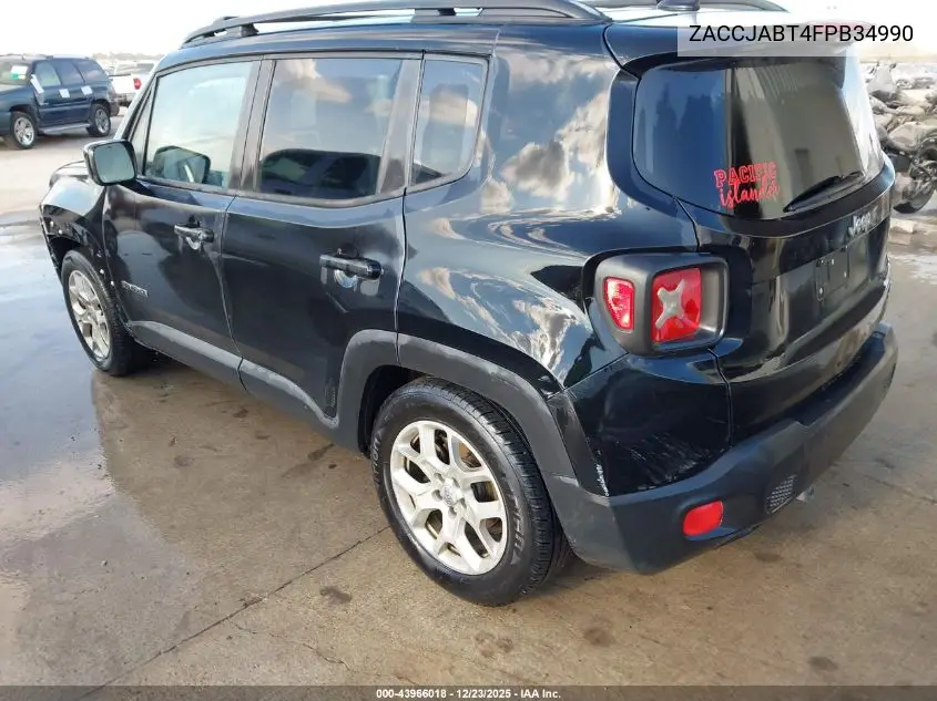 ZACCJABT4FPB34990 2015 Jeep Renegade Latitude