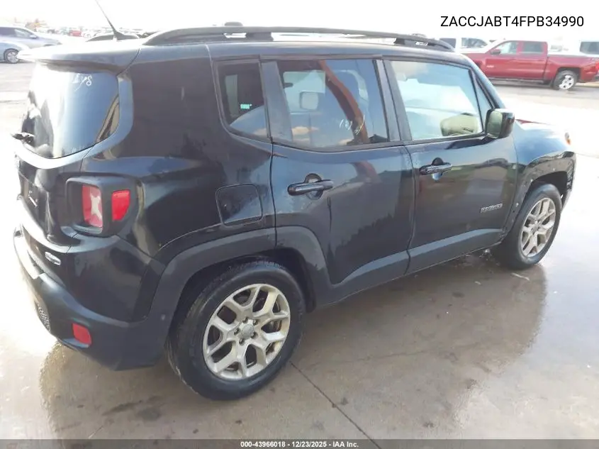 ZACCJABT4FPB34990 2015 Jeep Renegade Latitude