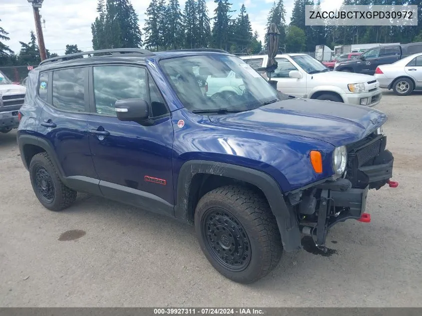 ZACCJBCTXGPD30972 2016 Jeep Renegade Trailhawk